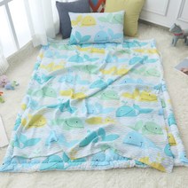 보떼하우스 인견 홑이불, 큰고래 (블루)