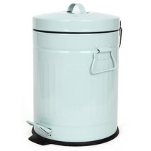 기프트캔 칼라 댐퍼 휴지통 5L 무소음, 민트, 1개
