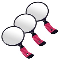 세븐스타 미로경 거울 중형, 핑크, 3개입
