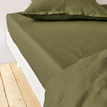 라흐두뜨 린넨 단색 매트리스 커버 F682754