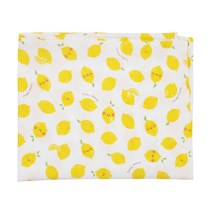 디케이홈 인견 블랭킷 아기 여름이불 레몬 M, 화이트