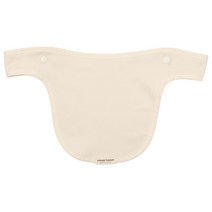 도담도담 오가닉 아기띠 침받이 전면용, 내츄럴, 1개