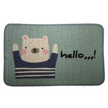 태광마텍스 까르미 면나염 발매트, 블루