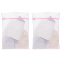 리버그린 촘촘 세탁망 60 x 60 cm 핑크, 2개입, 1개