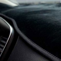 어바인클래스 벨벳 논슬립 매트 블랙 시리즈 대쉬보드커버   더스트 백, 현대 올뉴투싼 16년~ (센터 유), 블랙   블랙