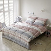 쉬즈홈 메이트 순면차렵 이불 + 패드 + 베개커버 세트 랍바 랜덤 발송