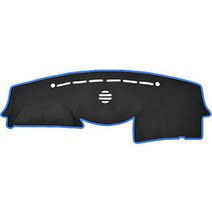 블루코드 벨벳 자동차 대쉬보드 커버 + 더스트백, 현대 베라크루즈 (센터 유), 매트 블랙 + 스카이