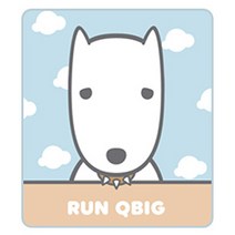 포그망 삶아쓰는 아기 방수요, 달려라 큐빅