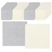 딩동펫 애견 미끄럼방지 매트, 그레이 50p + 아이보리 50p