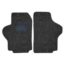 순수카매트 코일 일반형 올블랙 현대, 구 스타렉스12인승오토 1996~2006 (2P)