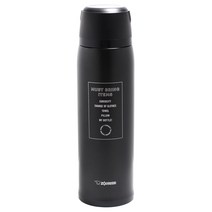 조지루시 컴팩트 보온 보냉 물병 SJ-JS10, 블랙, 1.03L