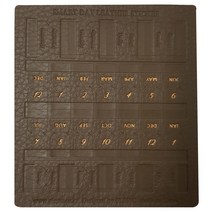 플레픽 스마트 데이 레더 인덱스 스티커 French Brown, 1개