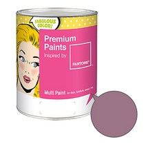 노루페인트 팬톤멀티 에그쉘광 스윗로즈계열 페인트 1L, 더스키 오키드(17-1610)