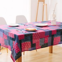 이코디 엔틱 유니크 패턴 테이블 보, 70 x 70 cm