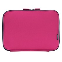 인트존 투톤 지퍼 태블릿 파우치 INTC-215M, 핫 핑크, 10.1in