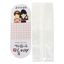 황씨네도시락 새해복 쿠키받침 40p + opp 봉투 40p, 혼합 색상, 1세트