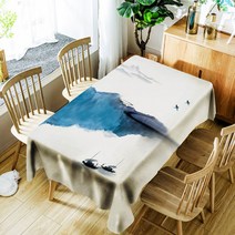 아울리빙 아트 디자인 주방 테이블보, H, 150 x 210 cm