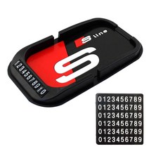 블랙라이노 논슬립 거치대 주차알림판, S, 1개