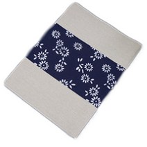 아리코 25 kitchen 동양 린넨 테이블 매트, D(어린 꽃잎), 30 x 90 cm