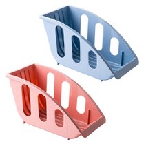 블럭마트 주방 접시꽂이 색상 랜덤, 2개입