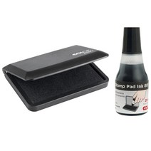COLOP Micro 1 스탬프 패드 세트, 블랙, 1세트