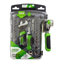 핸디맨 몽키 앤 파이프렌치세트 45p, 1세트