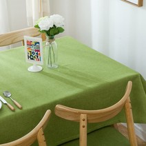 이코디 컬러링 테이블 보, 그린, 90 x 140 cm