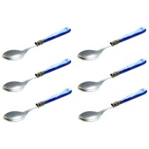EME 나폴레옹 스푼 소, 블루, 6개입