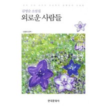 외로운 사람들:김명순 소설집, 한국문화사, 김명순 저