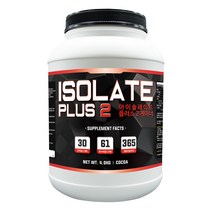 프로틴샵 아이솔레이트플러스2 WPH 게이너 헬스보충제, 4kg, 1개