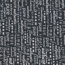 모다 어센틱 잉글리쉬 패브릭원단, 블랙