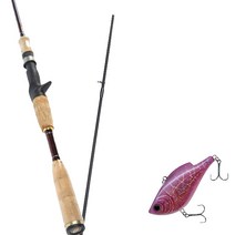 원다 베스타 루어 낚싯대 602MLBC + 다미끼 납자루 60 하드 베이트 루어 28g 228H SPINE ILLUSION, 1세트