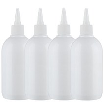 병도매닷컴 백색 뾰족 흰색마개 공병 ARB330, 330ml, 4개입