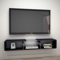 큐빅스 2 벽걸이 TV 선반 빅샷, 블랙