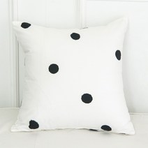 이코니하우스 크라운 방석 솜 포함, 화이트 B