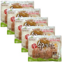 수제오리 강아지 건조간식 240g, 훈제오리가슴살, 5개입