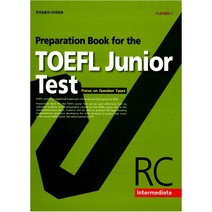 Preparation Book for the TOEFL Junior Test RC: Intermediate:Focus on Question Types, LEARN21