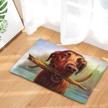 노랜드 Adorable dog style 다용도 발매트, 5