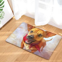 노랜드 Adorable dog style 다용도 발매트, 8