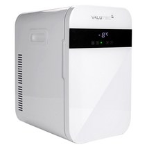 벨류텍 차량용 겸용 화장품 냉온장고 15리터 VR-015L-D, VR-015L-D(화이트)
