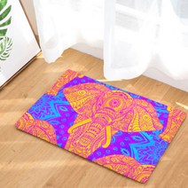 노랜드 Colourful Elephant Style 다용도 발매트, 15