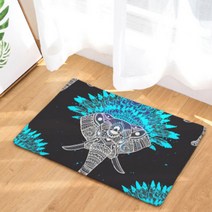 노랜드 Colourful Elephant Style 다용도 발매트, 10