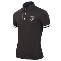 그렌에코 남성용 S/S 싱글스판 팔밴드 반팔 티셔츠 ges8505