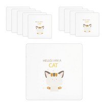 AnTs 동물 코스터 10p, 큰 고양이