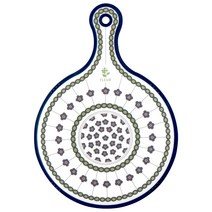 애슬라 플레르 투톤 도마 원형서빙보드, 혼합 색상, 1개