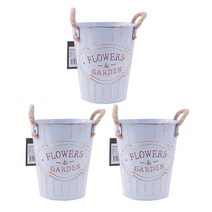 ABM 빈티지 철제화분 2p, 혼합 색상