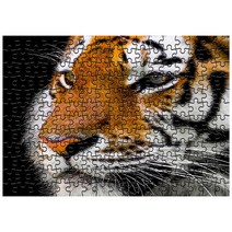 다모아 시험관 직소퍼즐 시베리아호랑이, 204피스, 혼합 색상