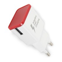 지파워 퀄컴2.0 퀵차지 USB 급속충전기 화이트, 1개