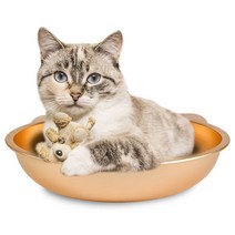 딩동펫 고양이 냄비 쿨매트, 골드
