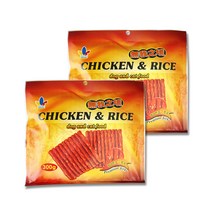 굿프랜드 치킨라이스 강아지간식 300g, 닭가슴살 + 쌀 혼합맛, 2개입